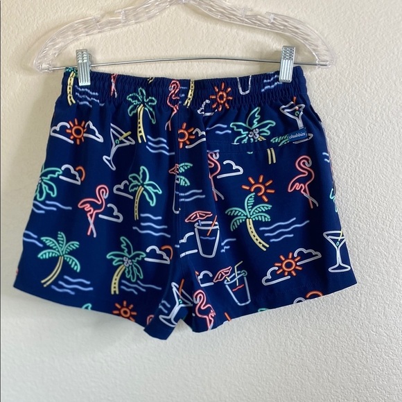 Chubbies the neon lights shorts Tropical Print Swim Shorts men’s medium - Picture 5 of 6